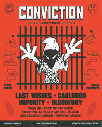 LAST WISHES / CAULDRON / BLOODFURY & MORE @ The Lubber Fiend 30.11.24