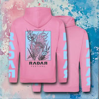 Image 2 of RDR24 COCKEREL hoodie candyfloss pink