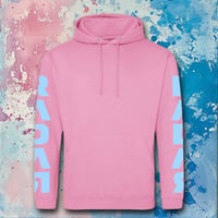 Image 3 of RDR24 COCKEREL hoodie candyfloss pink