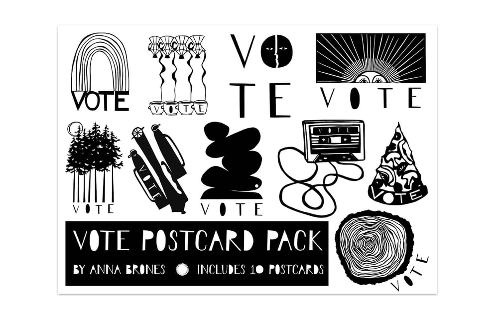 Image of Vote Postcard Pack