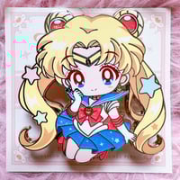 Image 1 of Sailor Moon Chibi Pin (In-sale)💛