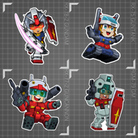 Image 1 of Gundam Gals : Feddie Forces Bundle