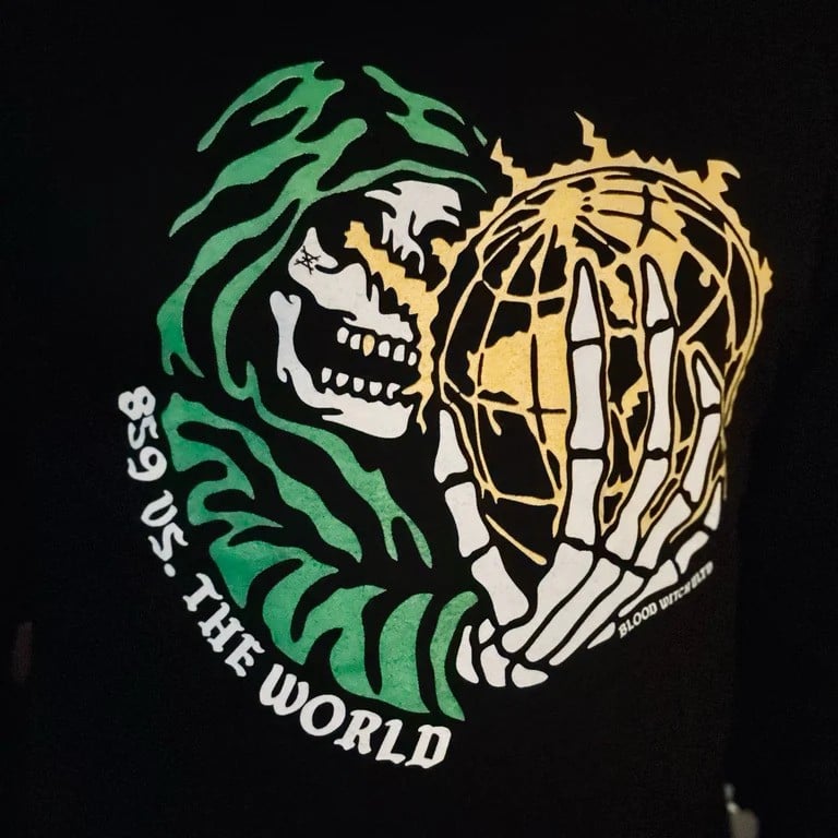 Image of 859 vs. The World Long Sleeve T-Shirt