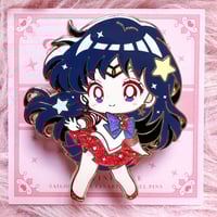 Image 1 of Sailor Mars Chibi Pin (In hand sale)❤️