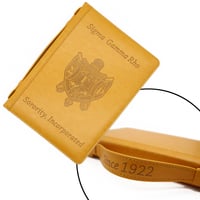 Image 3 of Leather Sigma Gamma Rho Bible/book cover-In stock