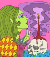 Witch Candle Giclee Print