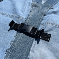 Image 3 of WALA Scrap Denim Vest