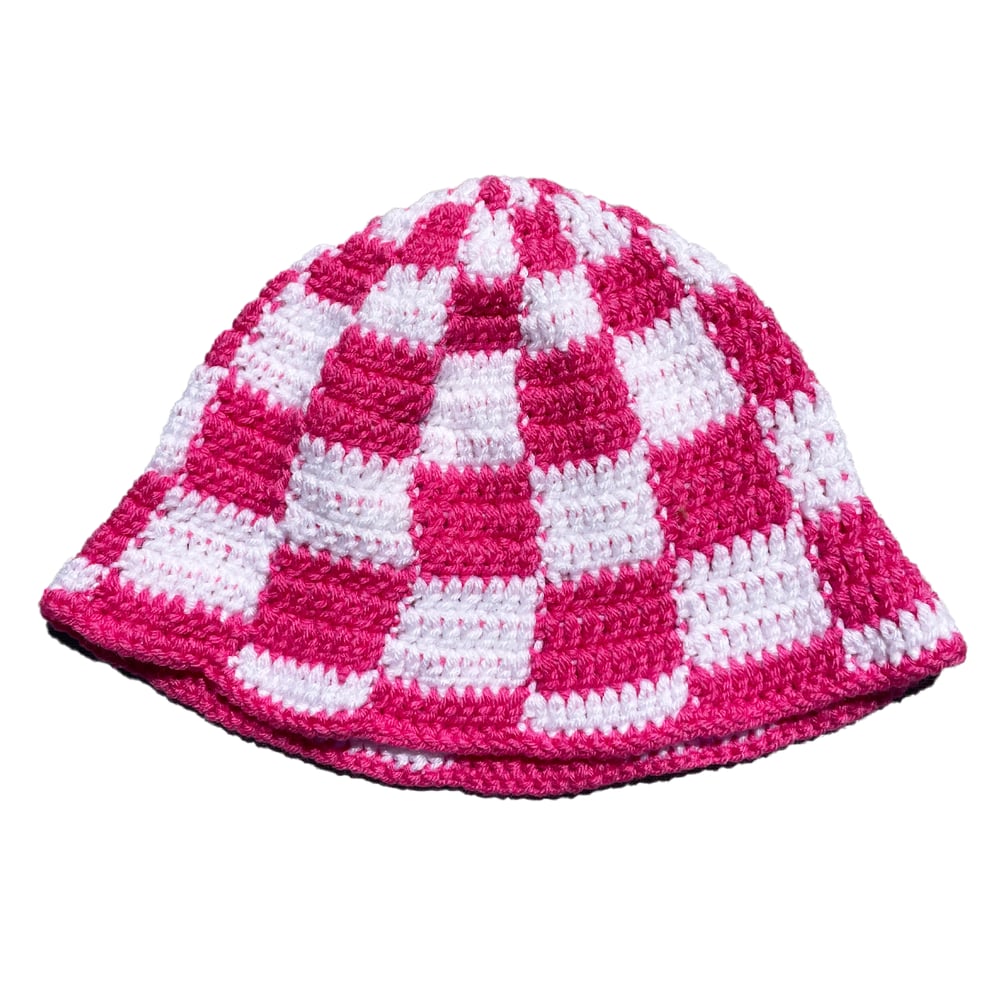 WALA Checkered Bucket Hat