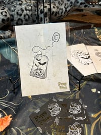Image 1 of Pumpkin Teabag A5 Print