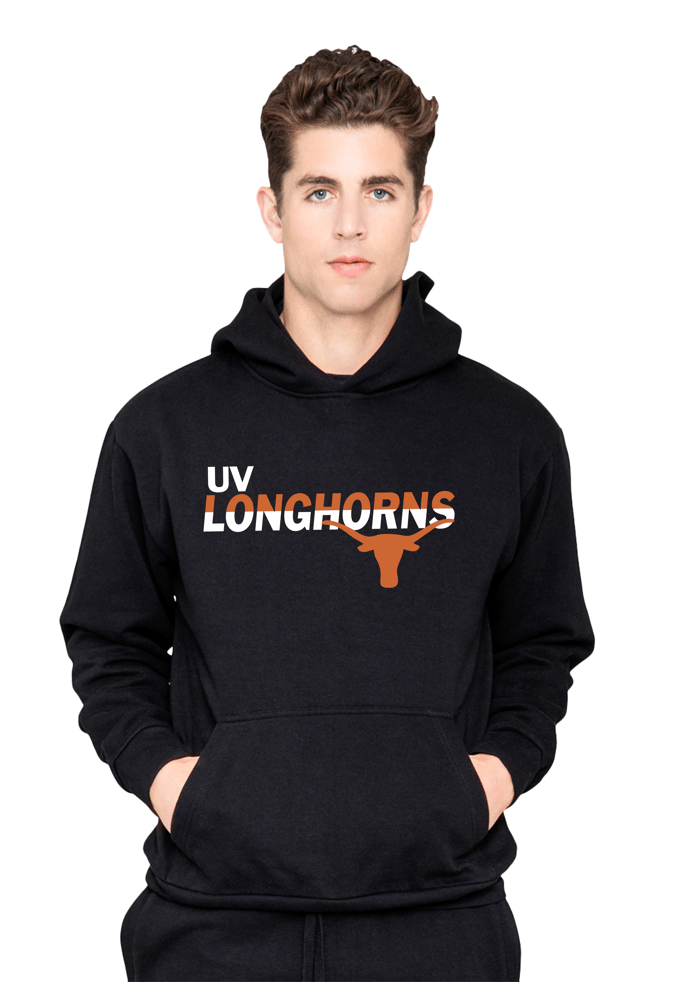 Image of UV LONGHORNS HOODIE BLACK 