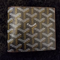 Image 2 of Goyard Wallet Black & Brown