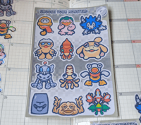 Image 3 of Monster Rancher Sticker Sheet