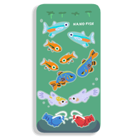 Image 2 of Nano Fish Stickersheet