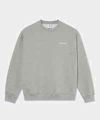 Image 1 of POLAR_DAVE SURF LOGO CREWNECK :::HEATHER GREY:::