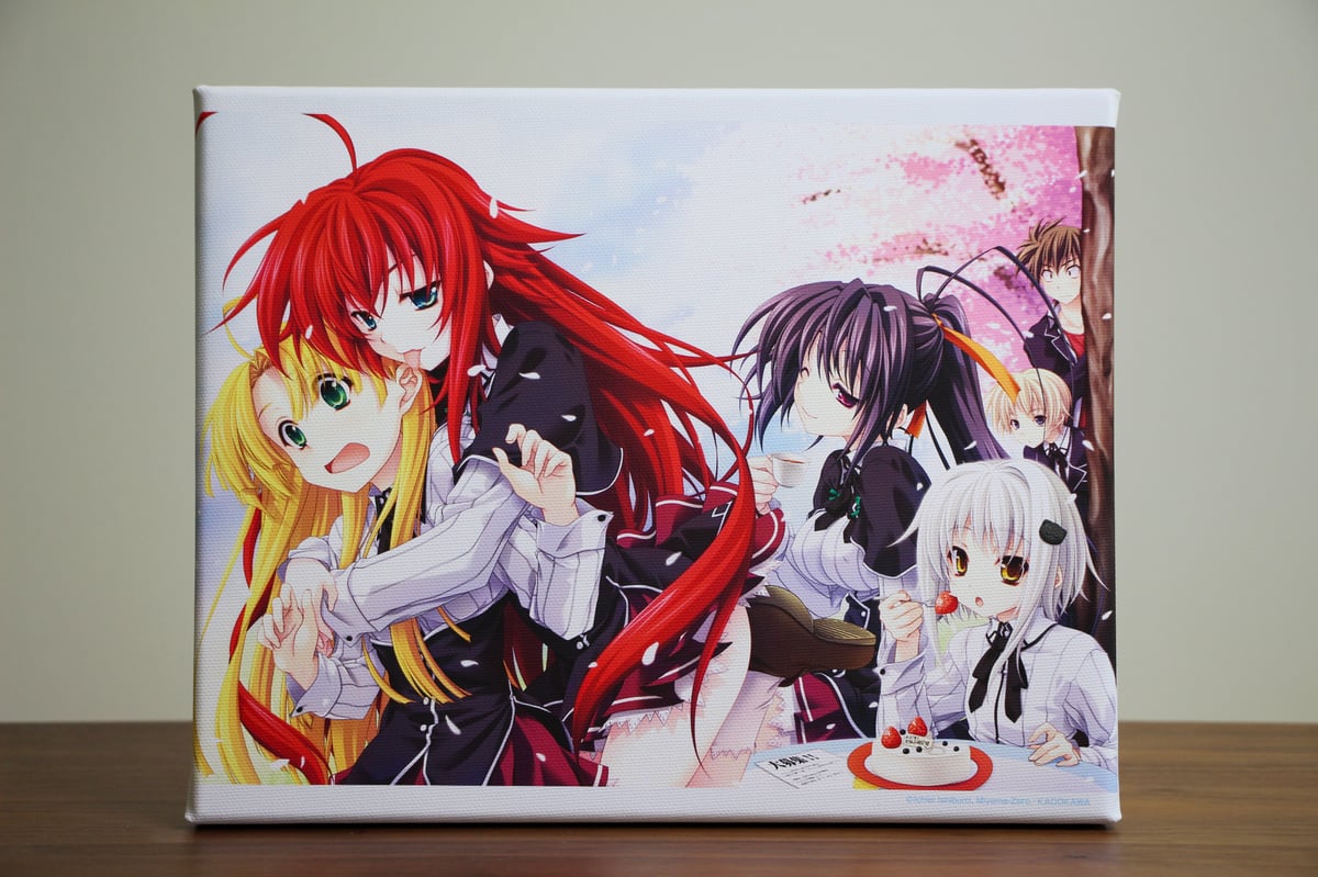 Image of High School DxD Official Canvas Art Piece