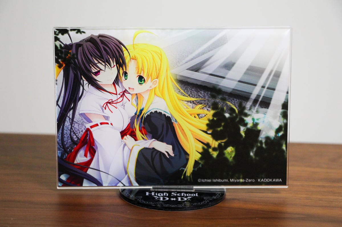 Image of Akeno Himejima & Asia Argento Acrylic Panel Stand Official