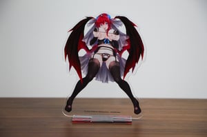 Image of Rias Gremory BIG Lingerie Edition Acrylic Panel Stand Official