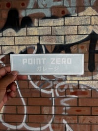 Image 4 of POINT ZERO ガレージ  WHITE VINYL CUT OUT