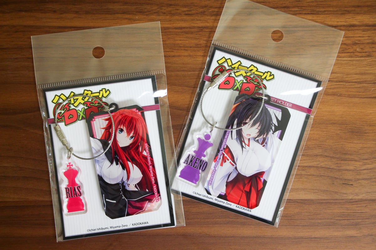 Image of Rias x Akeno Official Wire Key Chains