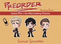 PREORDER: Green Day 1.5in Linking Mini Acrylic Charms