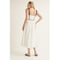Image of Tiny Polka Dot Midi Dress