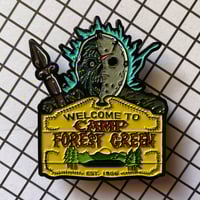 Image 4 of Camp Forest Green 2-Pin Set