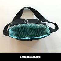 Image 3 of Toddler Tote Bag - Cartoon Monsters