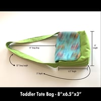 Image 6 of Toddler Tote Bag - Cartoon Monsters