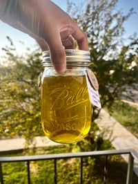 Image 2 of Herb Infused Wormwood Body Oil (Big Jar/Unscented) 