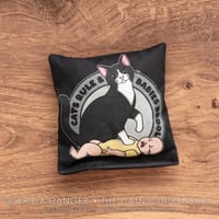 Cats Rule, Babies Drool Catnip Crinkle Pillow Toy