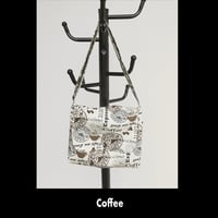 Image 2 of Book Bag / Messenger Bag - Coffee Theme