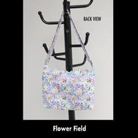 Image 4 of Book Bag / Messenger Bag - Flower Field