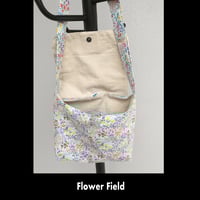 Image 3 of Book Bag / Messenger Bag - Flower Field