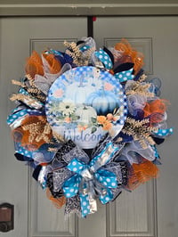 Image 3 of Fall Inspired Custom Wreath