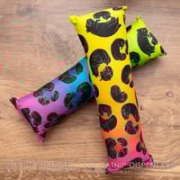 Image 4 of Leopard Print Jumbo Catnip Kicker Toy