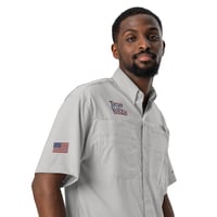 Image 5 of Trump Vance 24' MAGA Men’s Columbia PFG short sleeve button shirt