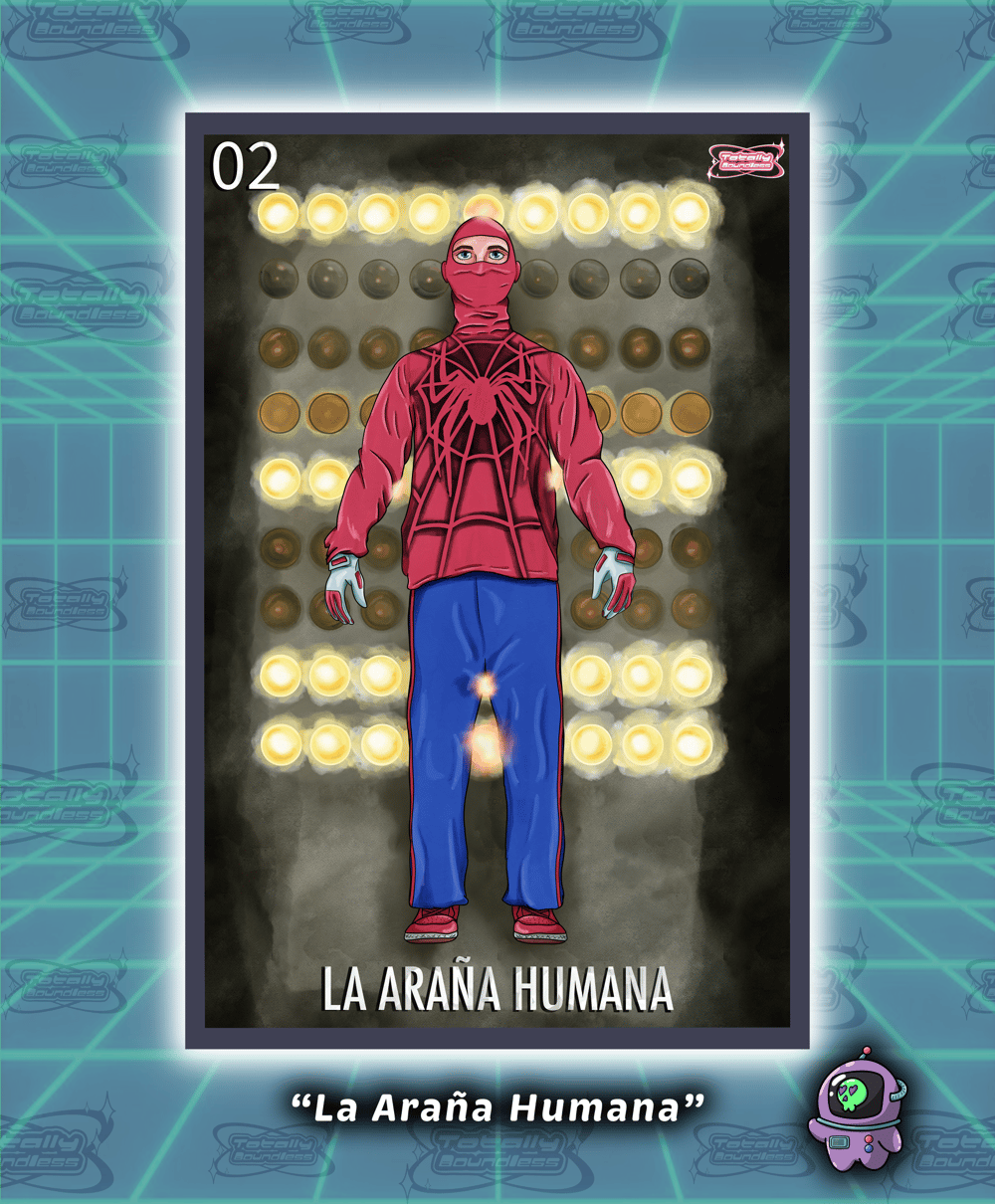Image of The Human Spider Print
