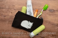 Anxiety Cat - Cat Loaf Zip Pouch