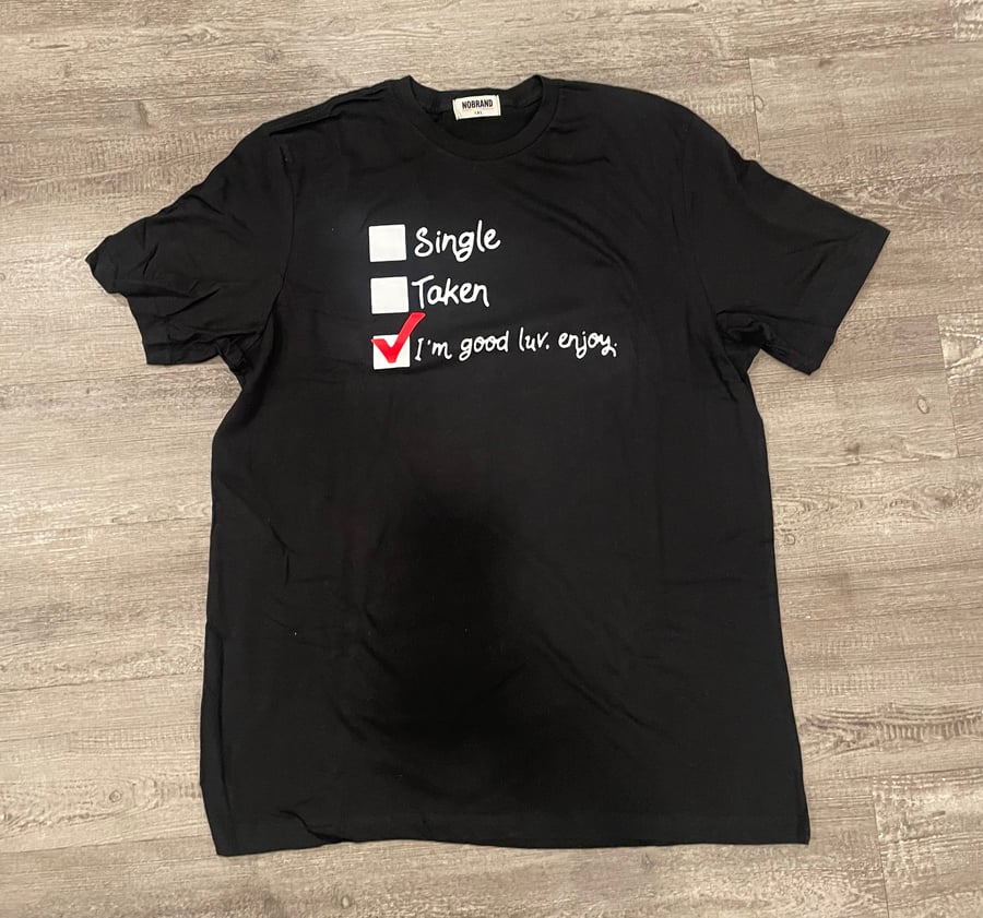 Image of 3PACK PLUS SIZE "SINGLE, TAKEN, IM GOOD" GRAPHIC TEE