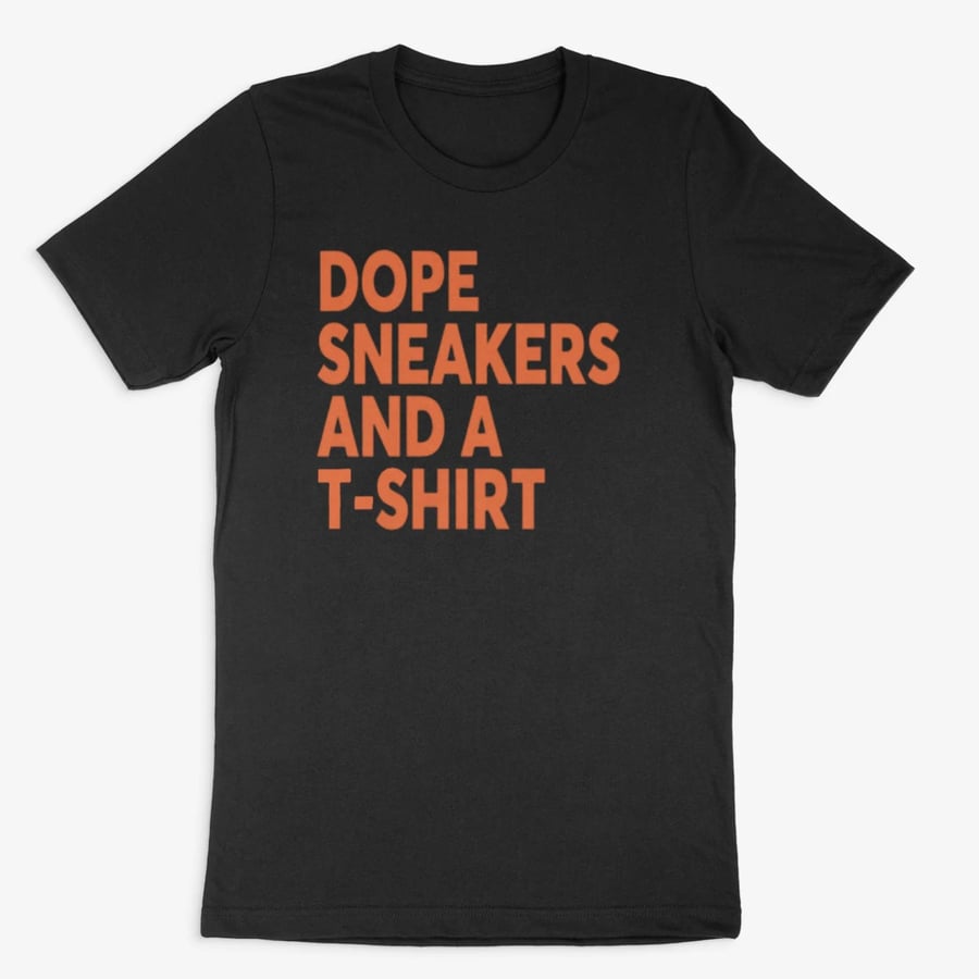 Image of 3PACK PLUS SIZE "DOPE SNEAKERS AND T-SHIRT" GRAPHIC TEE