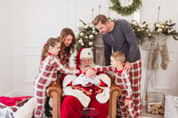 2024 Santa or Holiday Jammie Session at Lemon Drop Studio in McKinney TX - Date is Friday Nov. 29th