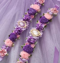 Purple and Pink Bun Wrap 