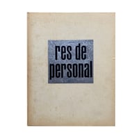 Image 1 of RES DE PERSONAL - RICHARD AVEDON