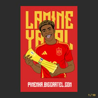 Lamine Yamal Pin Badge - Yellow (LIMITED TO 10)