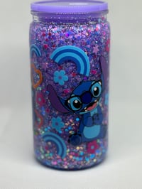 Image 2 of Custom Snow Globe Tumbler (Made to Order)