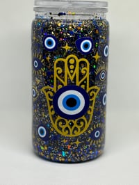 Image 3 of Custom Snow Globe Tumbler (Made to Order)