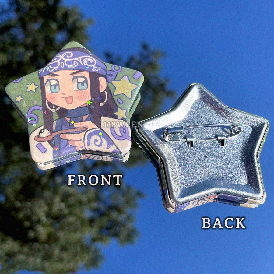 GK Star Buttons