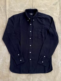 Image 2 of RRL BLACK BUTTON DOWN SHIRT (2)