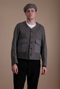 Image 1 of Capital Cardigan Jacket - Khaki