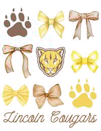 Image 2 of Lincoln Coquette Bows & Paws